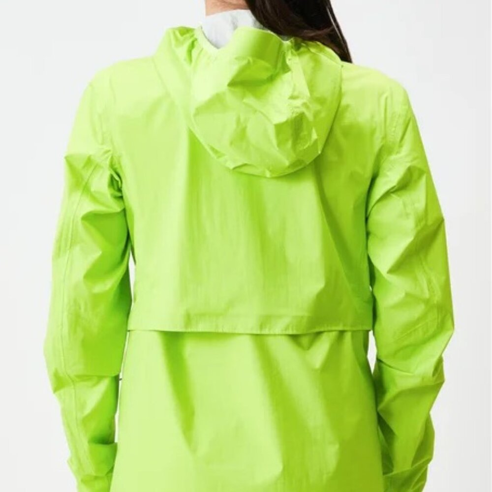 Janji Women's Rainrunner Pack Jacket, size Medium, S U P E R G L O W - Picture 2 of 14